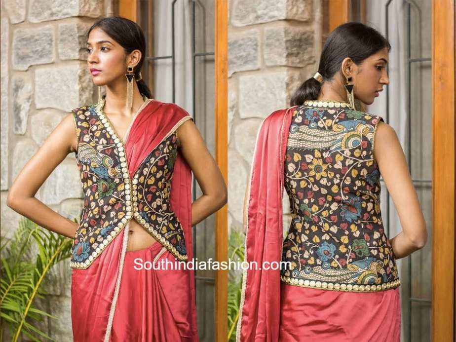 Kalamkari Blouses  by House of Blouse  South India Fashion