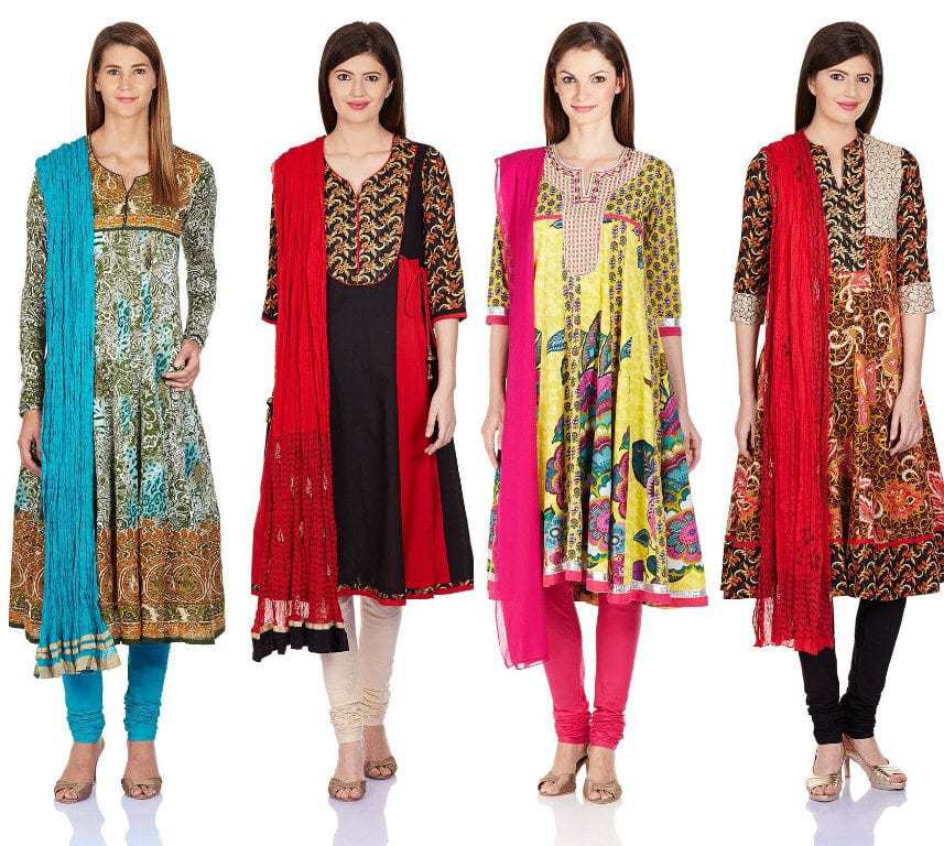 rain and rainbow salwar suit sets