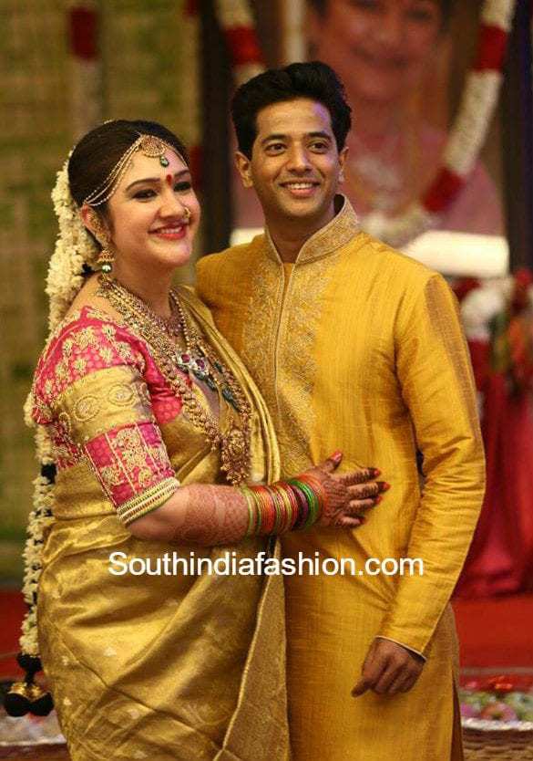 Sridevi Vijaykumar's Baby Shower – South India Fashion Sridevi Vijaykumar's Baby Shower – South India Fashion