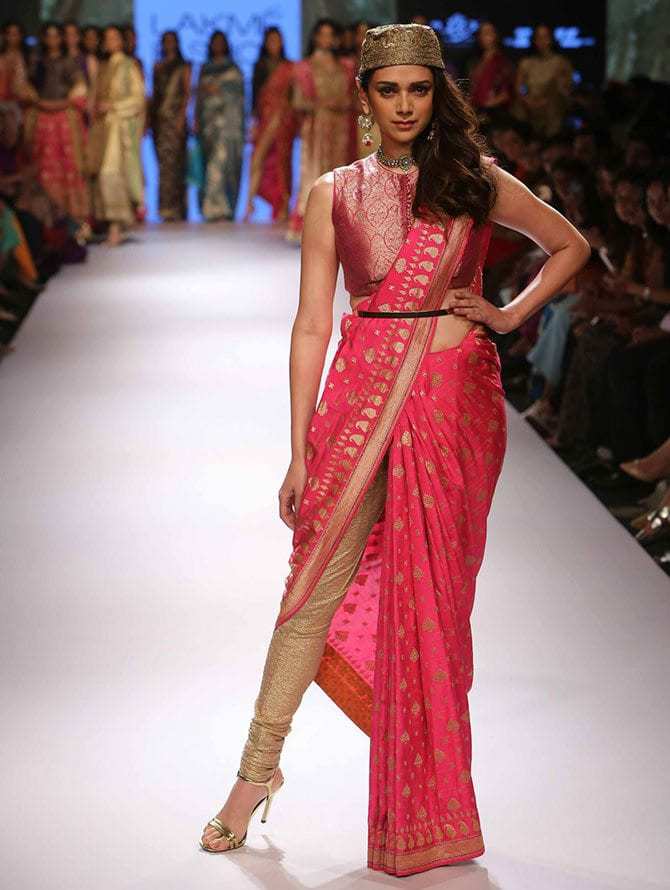 Glamorous Ways to Wear Pant Style Sarees To Look Like a