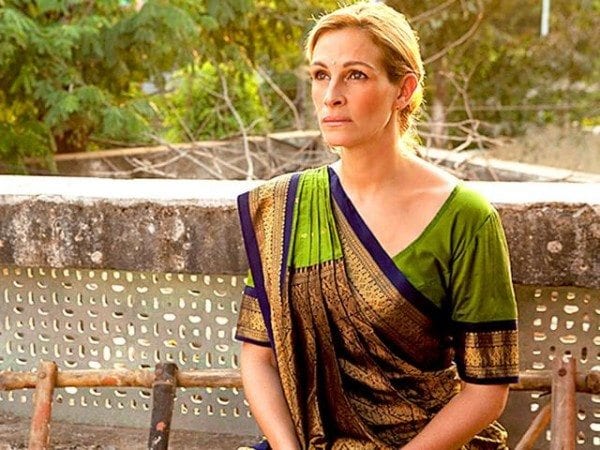 Hollywood Celebrities in Ethnic Sarees