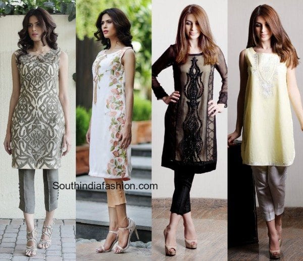 kurti_with_short_cigarette_pants