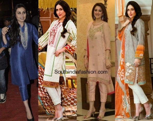 Cigarette Pants with Kurta Designs to Try in 2022  Libas