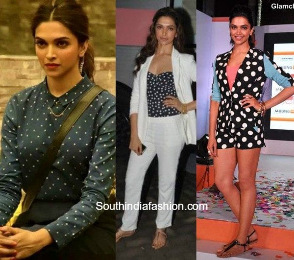 Deepika Padukone in Polka Dots