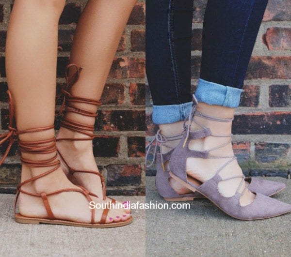 Tie Up Sandals