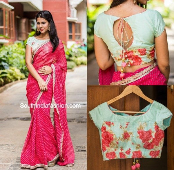 designer_saree_with_floral_blouse