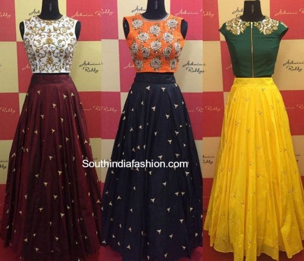 designer_long_skirts_crop_tops_ashwini_reddy