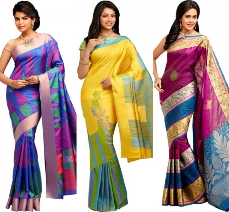 Handloom Silk Sarees South India Fashion