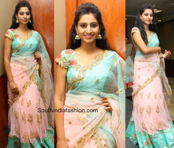 shamili_sounderajan_half_saree_sonyreddy