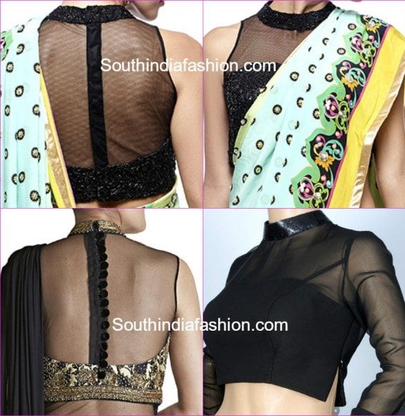 high_neck_blouse_patterns_with_net