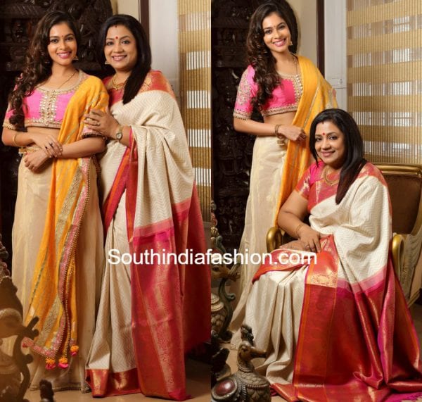 poornima_bhagyaraj_keerthi_traditional_outfits