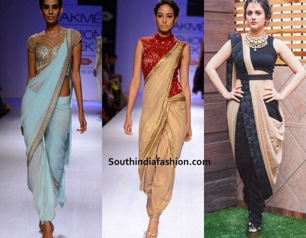 saree-dhoti-style