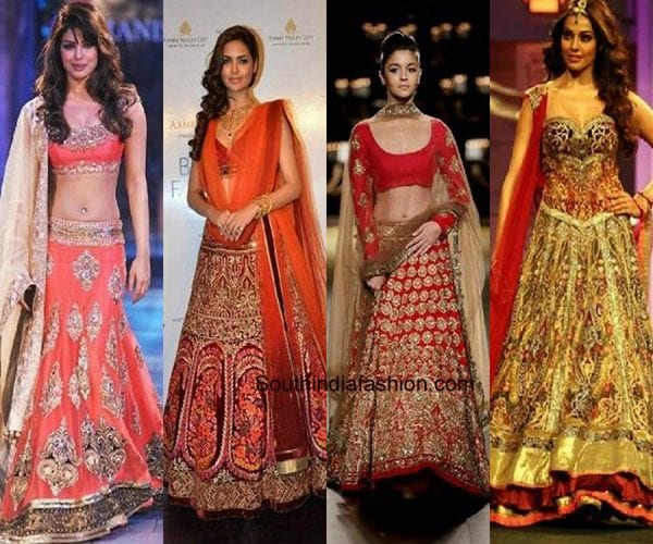 red-color-lehenga-for-dusky-brides