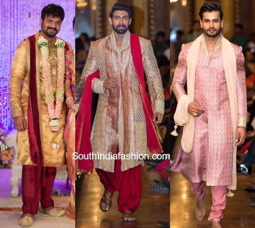 south indian wedding dress for groom