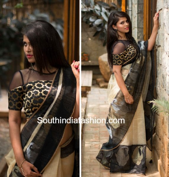 blouses for tissue sarees
