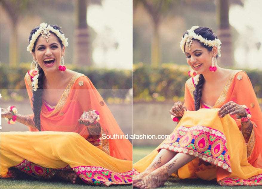 mehendi ceremony clothes