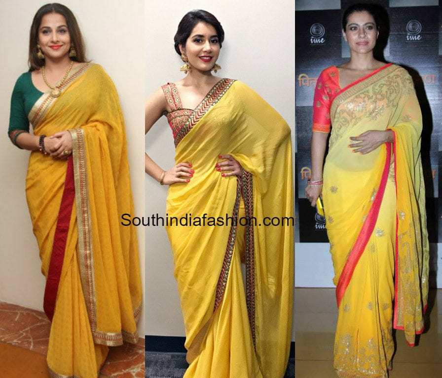 How To Wear Saree To Look Slim? ⋆