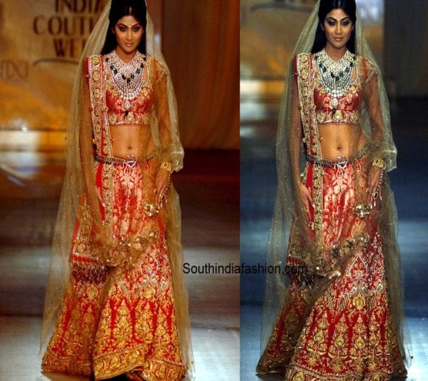 shilpa-shetty-in-tarun-tahiliani-designer-lehengas