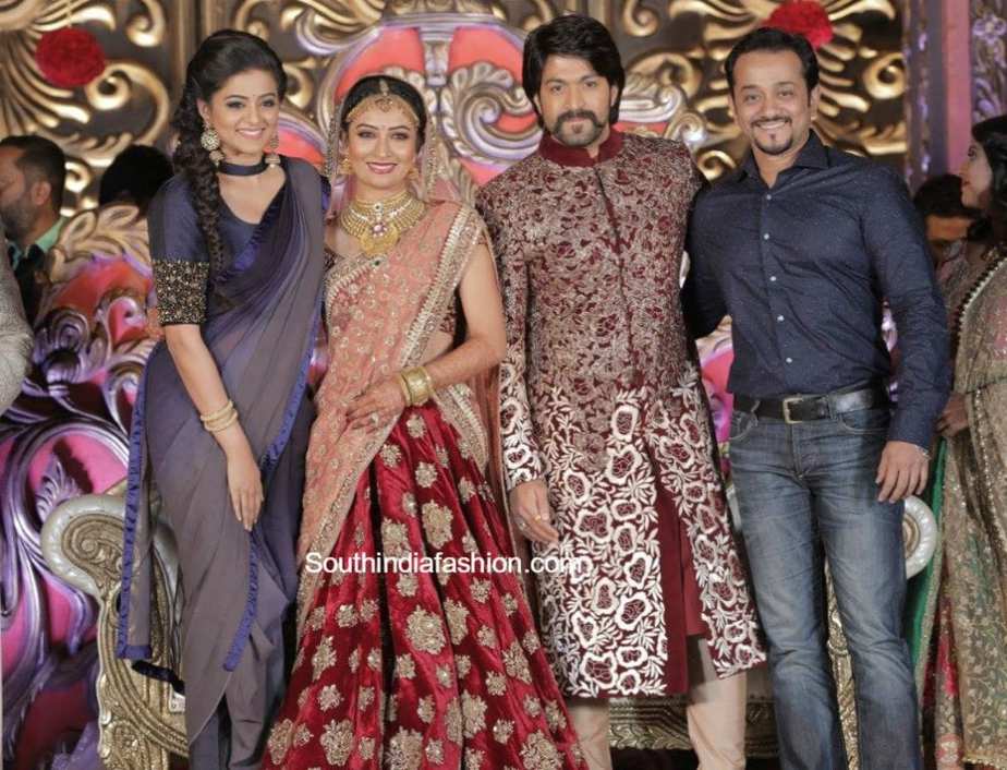 radhika pandit engagement dress online