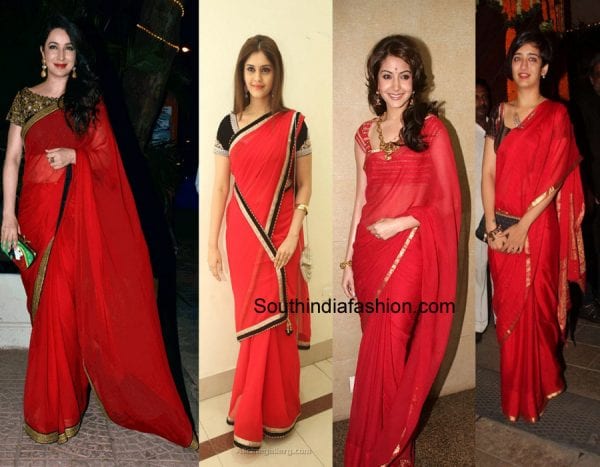 saree for office party