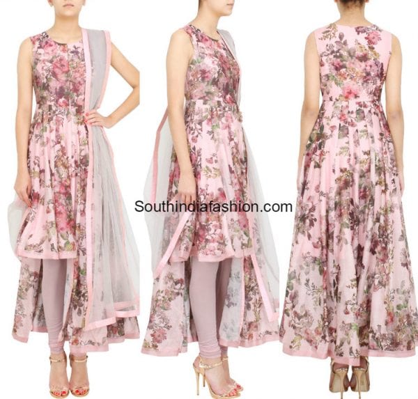 PINK-FLORAL-ANARKALI-ANUSHREE-REDDY