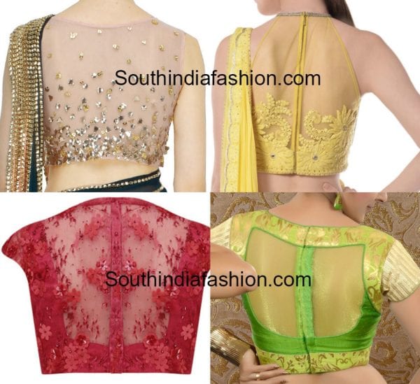 blouse-designs-with-net-on-back-neck