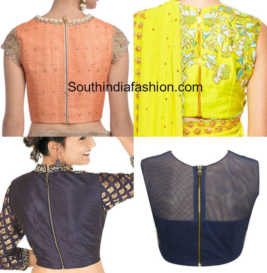 Top 8 Most Trending Blouse Back Neck Designs For 2017 – South ...