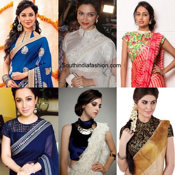 high-neck-saree-blouse-designs-for-wedding