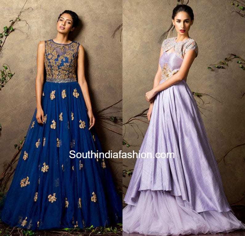 Designer Bridal Gowns for Sangeet and Wedding Reception – South India  Fashion