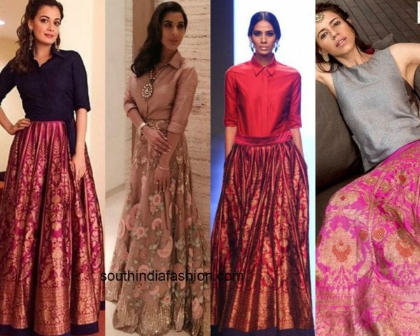 Offbeat Lehenga Blouses