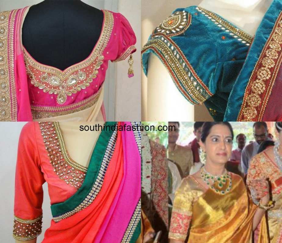 Border Blouse Patterns