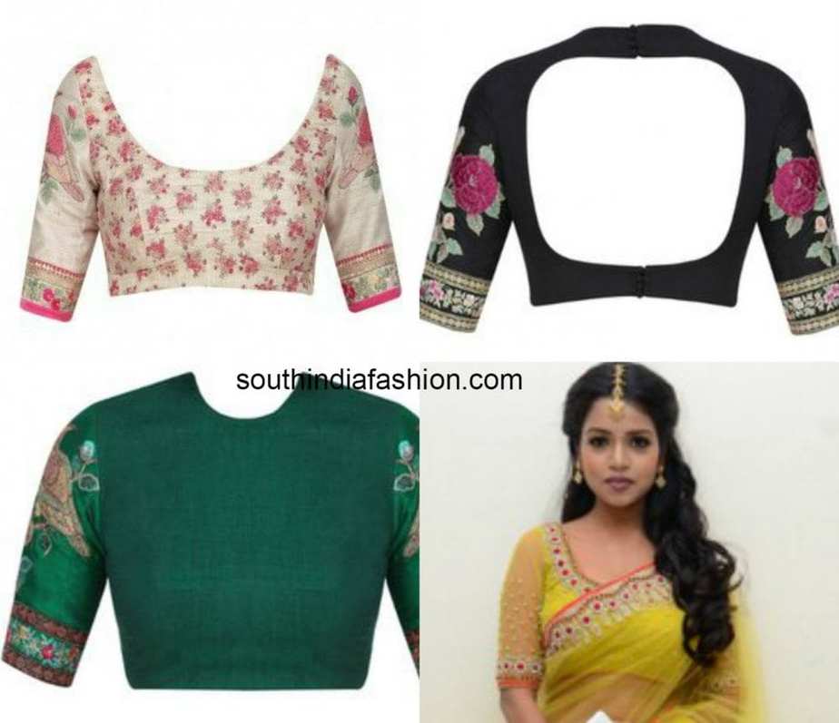 Border Blouse Patterns