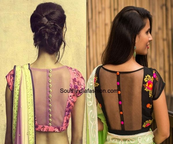 modern-saree-blouse-designs-sheer-blouse