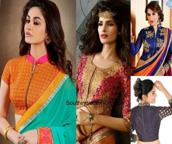 zipper-saree-blouses