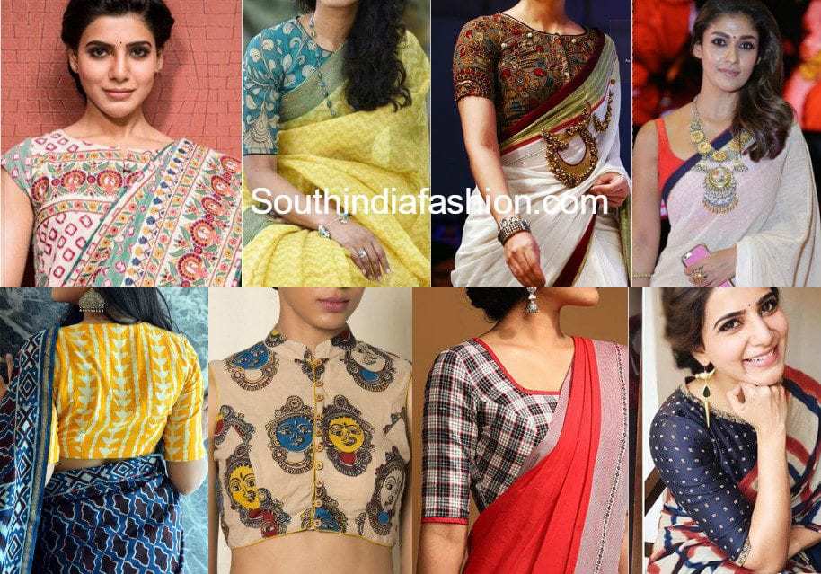 Cotton sales designer blouse