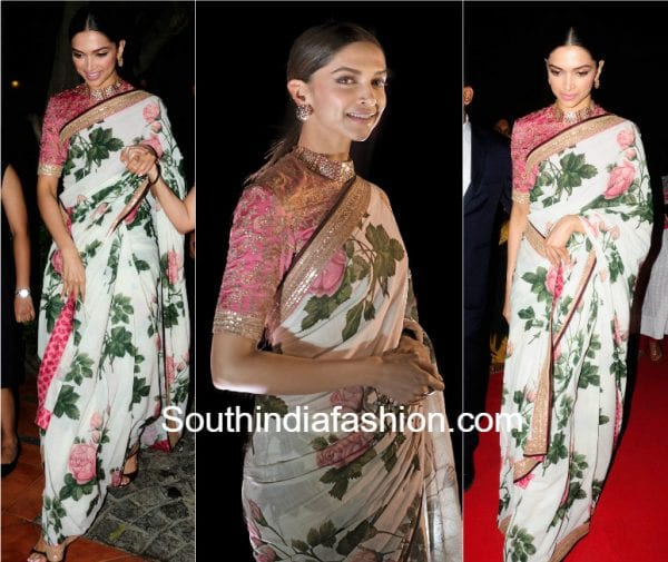 deepika-padukone-floral-saree-sabyasachi