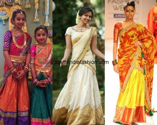 half_sarees_for_ugadi