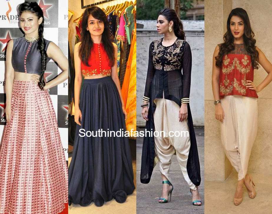 new indo western dress