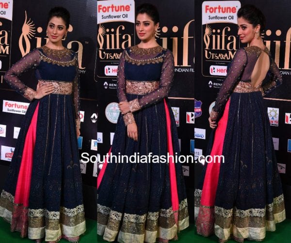 lakshmi-rai-manish-malhotra-anarkali-iifa-utsavam-awards-2017