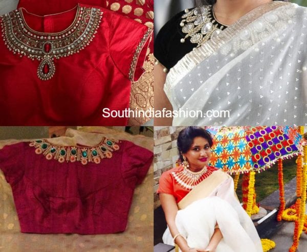 necklace-blouse-designs-for-sarees