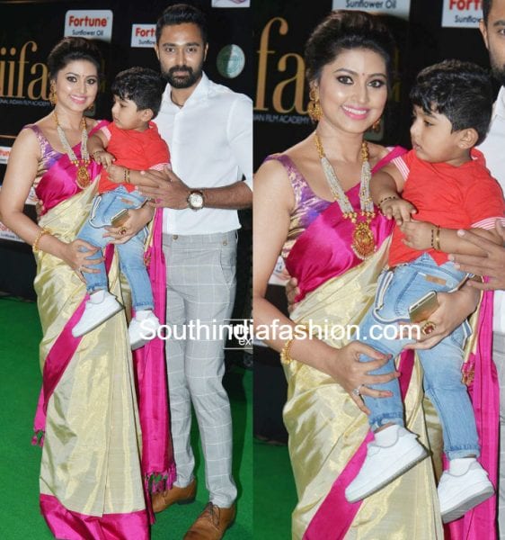 sneha-prasanna-son-vihaan-at-iifa-utsavam-awards-2017