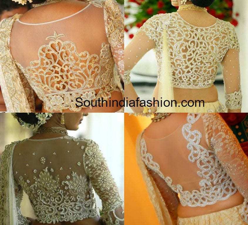 wedding saree jacket