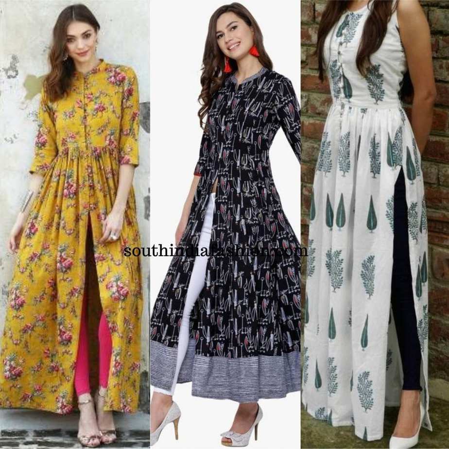 The MultiFaceted Slit Kurtas Trend