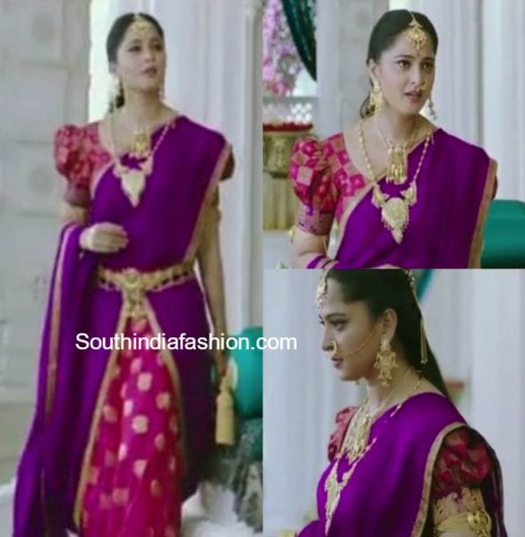 anushka-shetty-half-sarees=baahubali-2