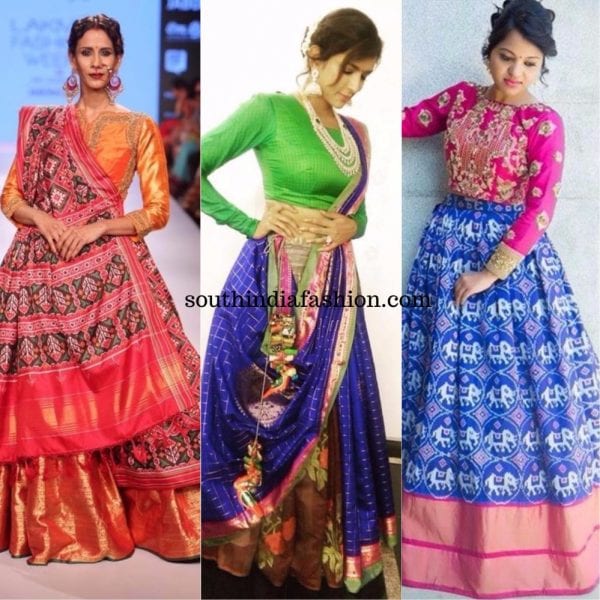 different lehengas