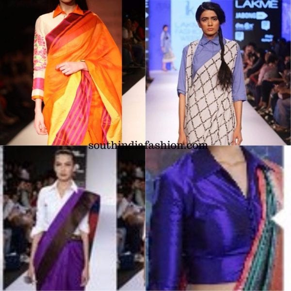 How To Style a Saree with Shirt White Shirt Like a Pro – Pure Elegance