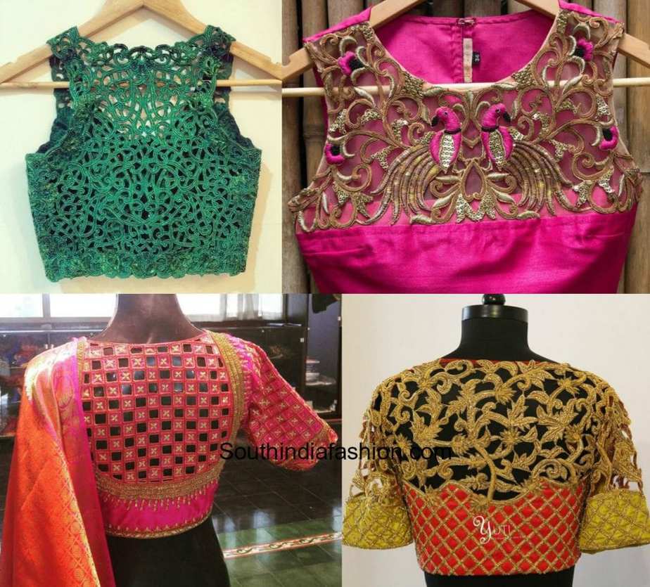 34+ Simple Hand Embroidery Blouse Designs Images for You