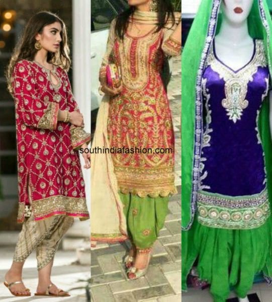 Heavy Patiala Suits