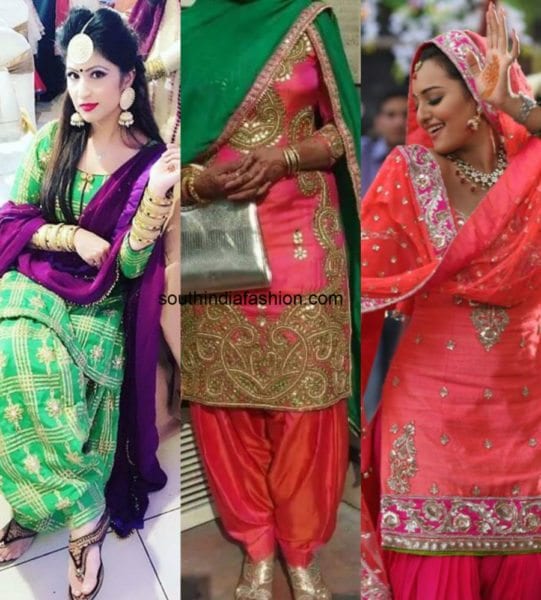 Slay It In Heavy Patiala Suits For Events