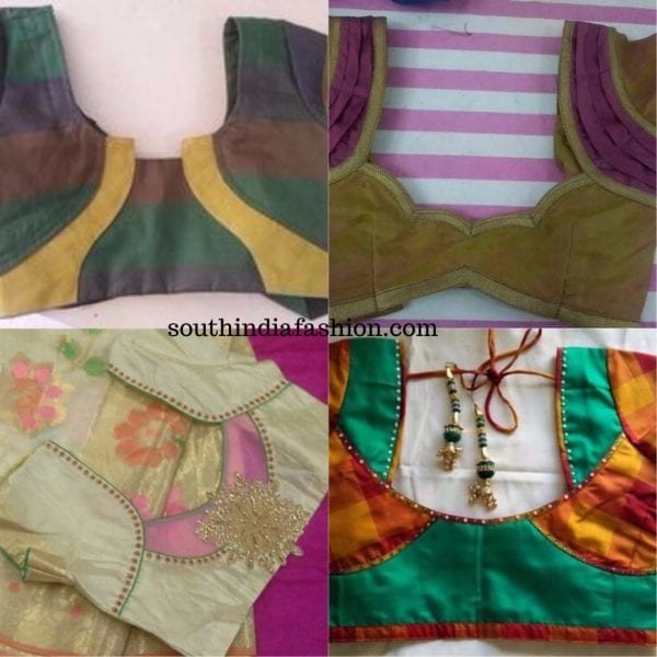 Patch work blouses